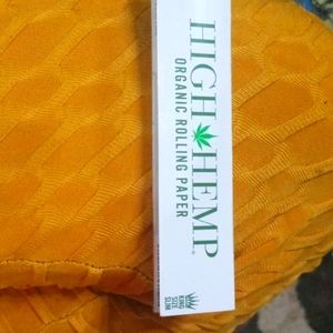 High Hemp king size slim organic rolling papers